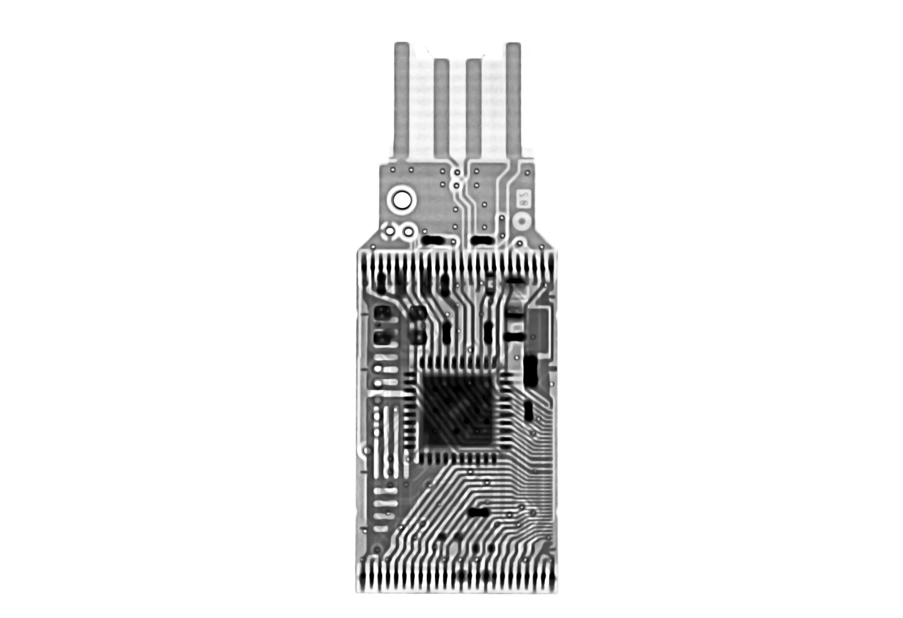 X-ray of a elec chip